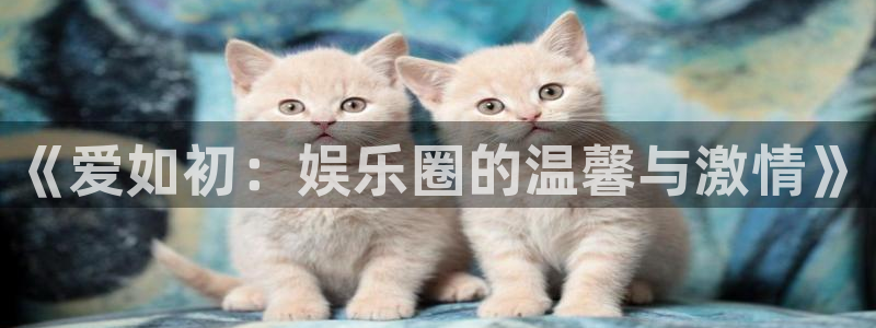 大发快三官网彩神：《爱如初：娱乐圈的温馨与激情》